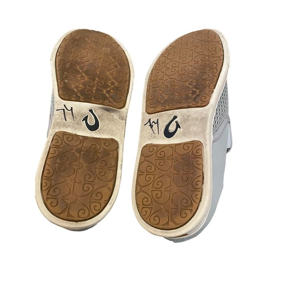 OluKai Pehuea Slip-Ons Pale Gray Mesh Women's Size 10 Shoes Casual 20271-PGPG - Picture 6 of 7